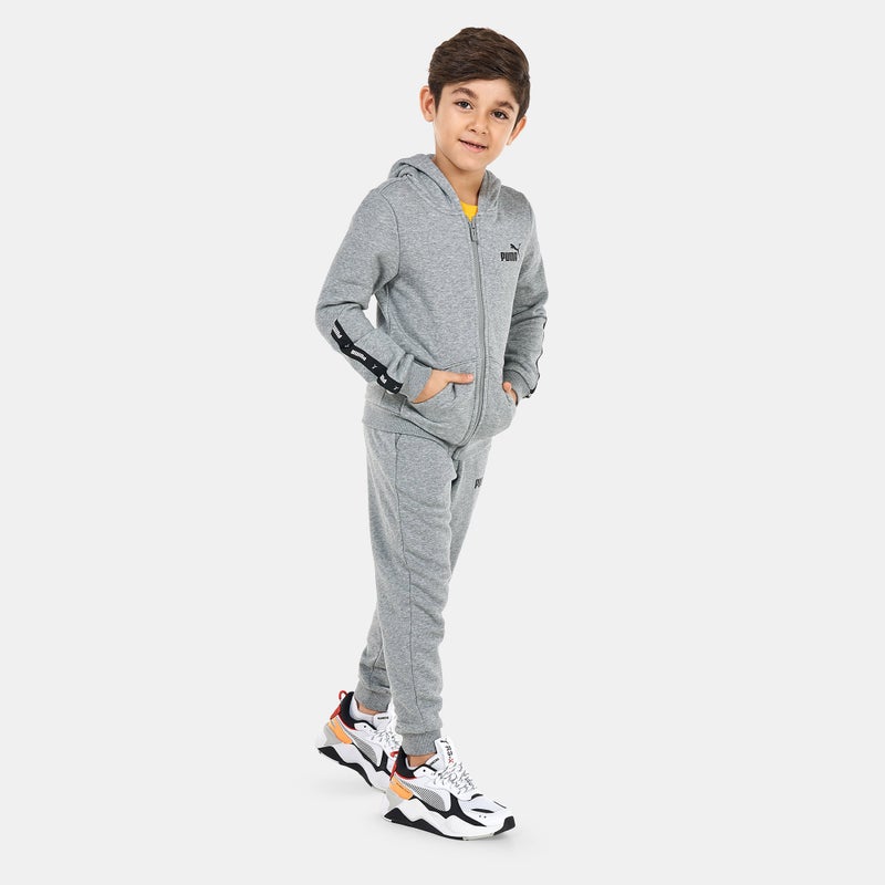 PUMA Kids' Essentials Tape Full-Zip Hoodie - Image 3