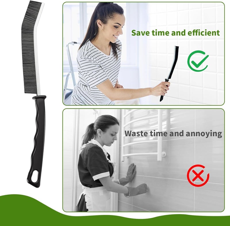 Lonimia 8 Pcs Multifunctional Crevice Cleaning Brush Tools, Hard Bristle for Kitchen, Bathroom, Tile Joints, Gas Stove, Window Groove - Image 5