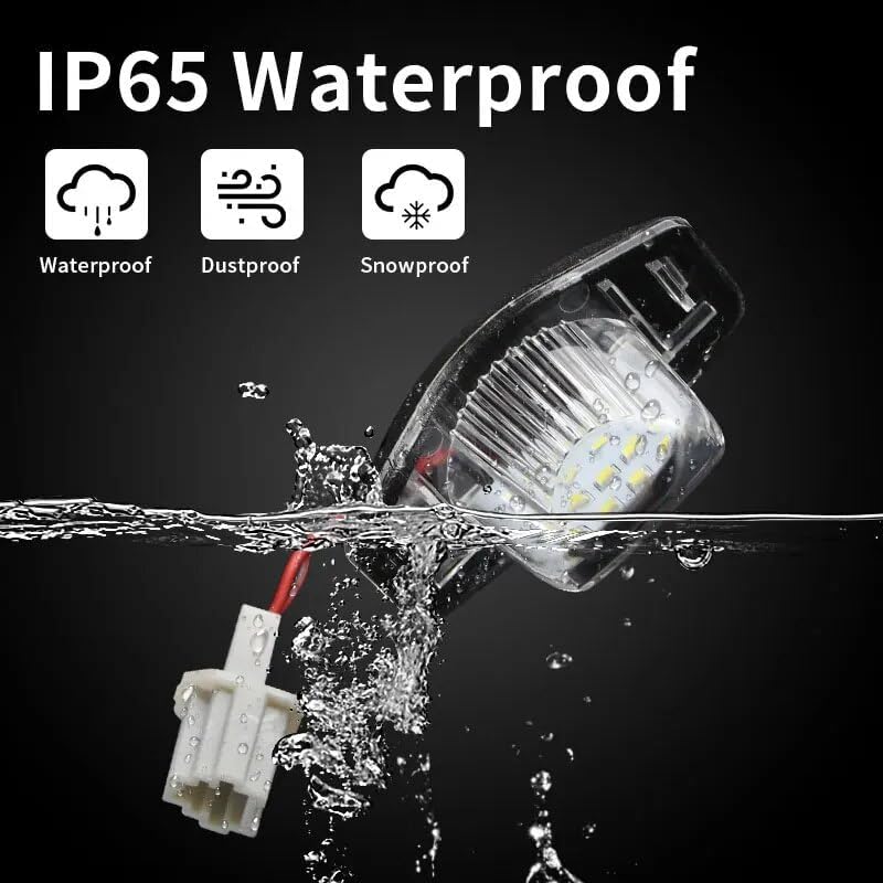 QASULER LED License Plate Light for Various Honda Models - Image 4