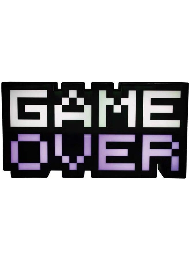 yongsheng 8-Bit Pixel Wireless Game Light，Teens Gamer Gaming Gifts  Powered Lamp Lightbox Bedroom Room Art Table Decor Sign  - Image 3