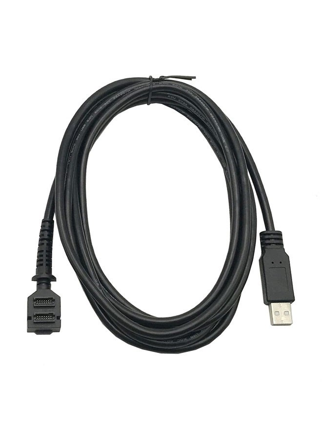 كابل شحن طاقة مزدوج بطول 10 أقدام 14 دبوس IDC إلى USB2.0 A ذكر متوافق مع Verifone VX820 VX805