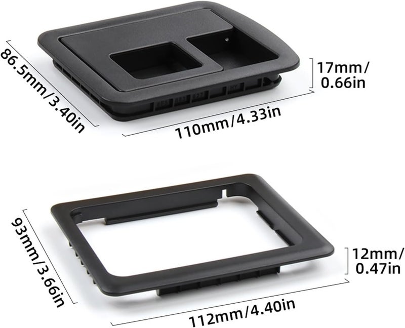 Vuzmode Rear Trunk Liner Handle Cover - Image 2