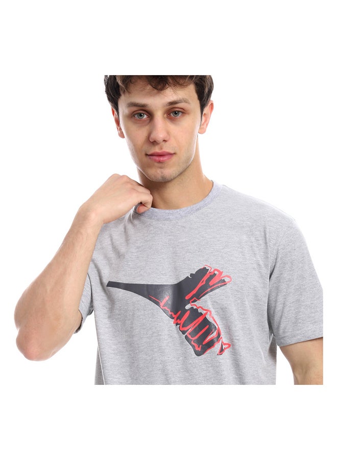 DIADORA تي شيرت قطن مطبوع - Image 4