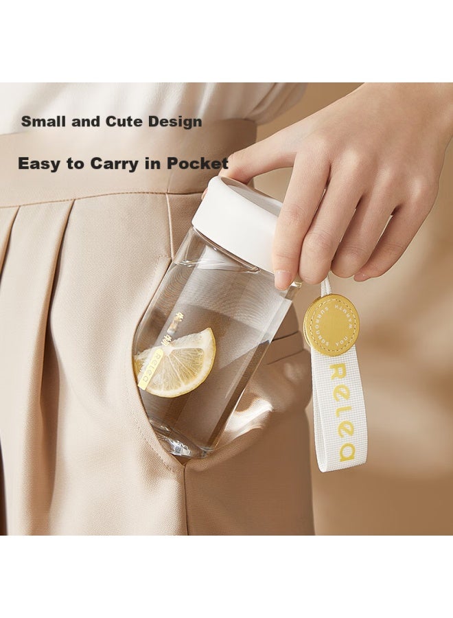 Relea Plastic Water Bottle For Women, Tritan Cup, Stylish Summer Outdoor Portable Tea Cup, Student And Children's Water Bottle Gift - Image 2