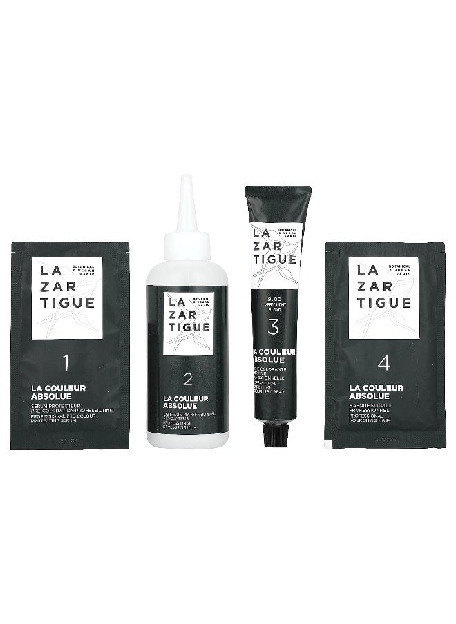 Lazartigue Lazartigue, Permanent Haircolor with Botanical Extracts, 9.00 Very Light Blond, 1 Application  - Image 3