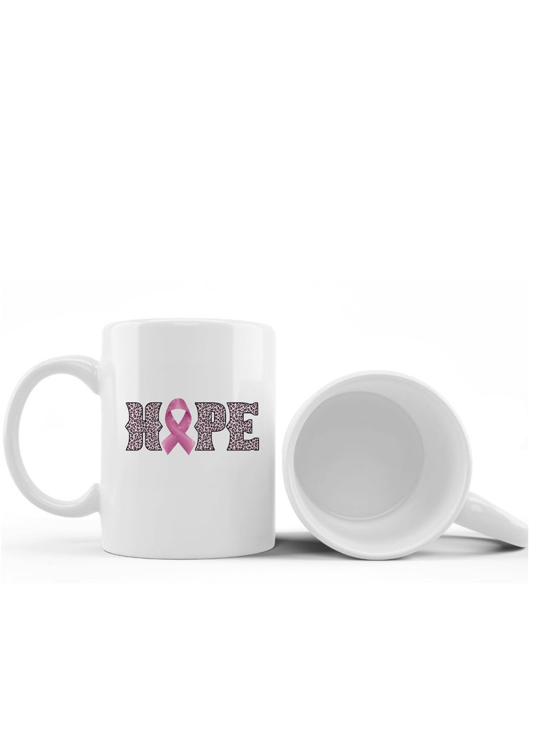 PRINTSHOP4ME - BreastCancer Awareness Coffee Mug BreastCancer Survivor Gifts For Women Girl Gifts For BreastCancer Patients Mug Beating BreastCancer Gifts Mug 11oz - Image 1
