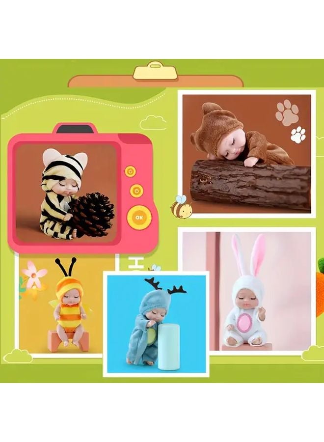 Leopard 1 Doll Set Cute Biomimetic Toy Kids Party Gift for Christmas Halloween Birthday - Image 5