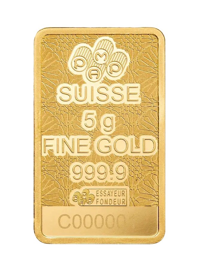 PAMP Pamp Suisse 5 Grams Arabian Falcon Gold Bar 24KT  - Image 4