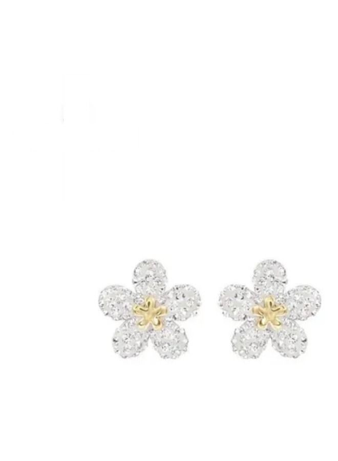 Chomel Tough Flower Modelling Earrings 