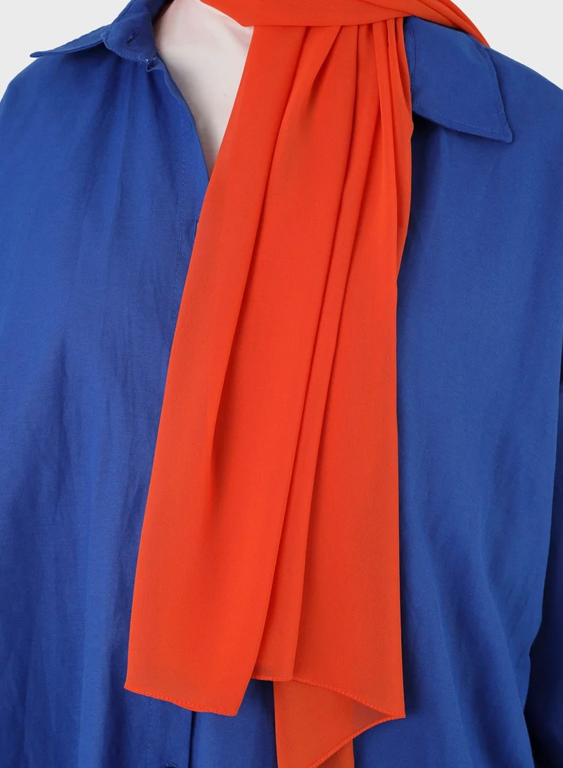 Tuva Shawl by Modanisa Chiffon Lightweight Scarves