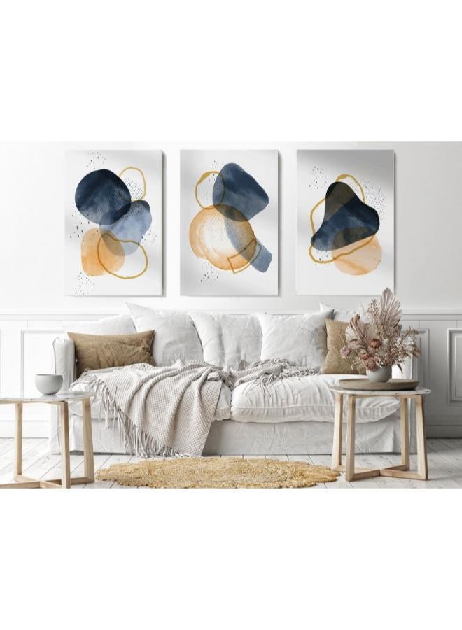 Home Gallery painting brush texture decoration with art acrylic Printed canvas wall art - Image 3