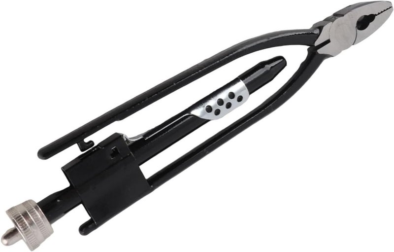21cm Safety Wire Twist Pliers and Lock Twisting Tool for 0.3mm to 0.7mm Wire - Forged High Carbon Steel Construction with Tapered Jaws and Integrated Wire Cutter - Aviation (21cm) - Image 3