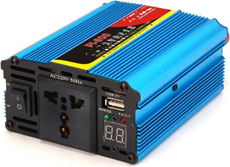 Car Inverter Power Converter 12V24V48V to 220V600W1200W1800W Home(600W12V) - Image 1