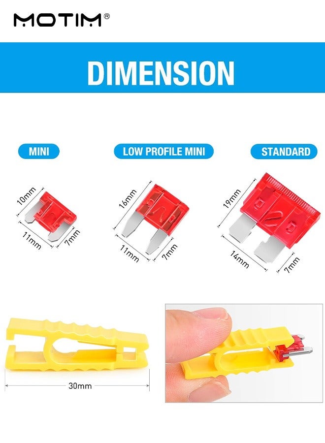 272-Piece Car Fuses Set, Car Blade Fuses Kit, Mini Low Profile Fuse Assortment Kit, 2A 5A 10A 15A 20A 25A 30A 35A Replacement Standard Fuses For Car Boat Truck Suv