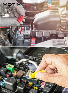 Motim 272Pcs Car Fuses Kit, Mini Low Profile Fuse Assortment, 2A 5A 10A 15A 20A 25A 30A 35A Replacement Standard Fuses For Car Boat Truck Suv  - Image 4