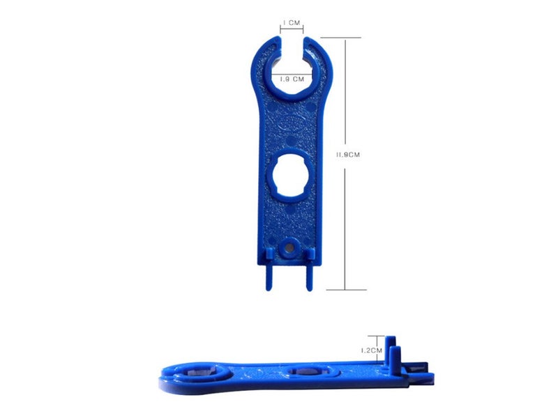 xjs XJSXZC MC4 Solar Panel Connector Disconnecting Tool Spanners Wrench Blue - Image 3