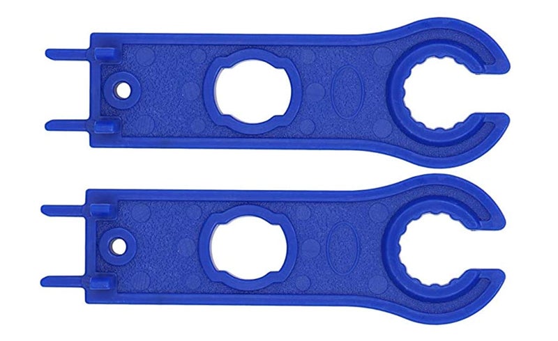 xjs XJSXZC MC4 Solar Panel Connector Disconnecting Tool Spanners Wrench Blue - Image 1