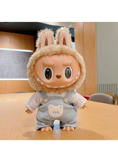 LABUBU 38cm Plush Doll Costume - Clothing Only, Doll Not Included 