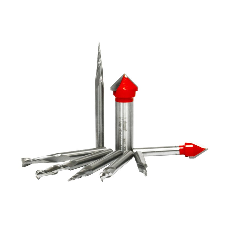 Freud 87-108: 8 Piece Cnc Router Bit Signmaking Set - Image 3