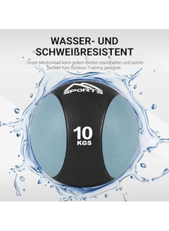 SPORT MSPORTS Premium Medical Ball 1-10 kg | Professional Studio Quality | For Gym, Fitness Training, Body Building, Physical Therapy, Rehabilitation | Various Colours  - Image 2