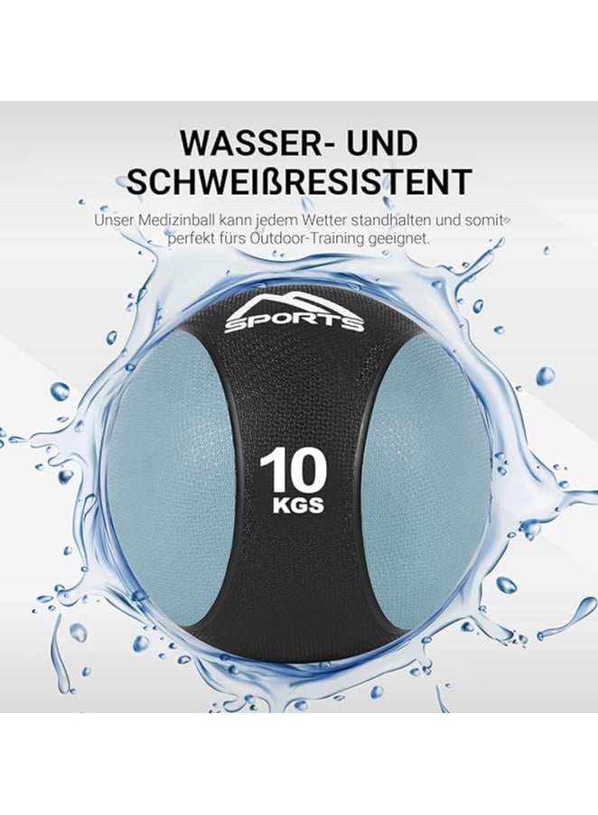 SPORT MSPORTS Premium Medical Ball 1-10 kg | Professional Studio Quality | For Gym, Fitness Training, Body Building, Physical Therapy, Rehabilitation | Various Colours - Image 2