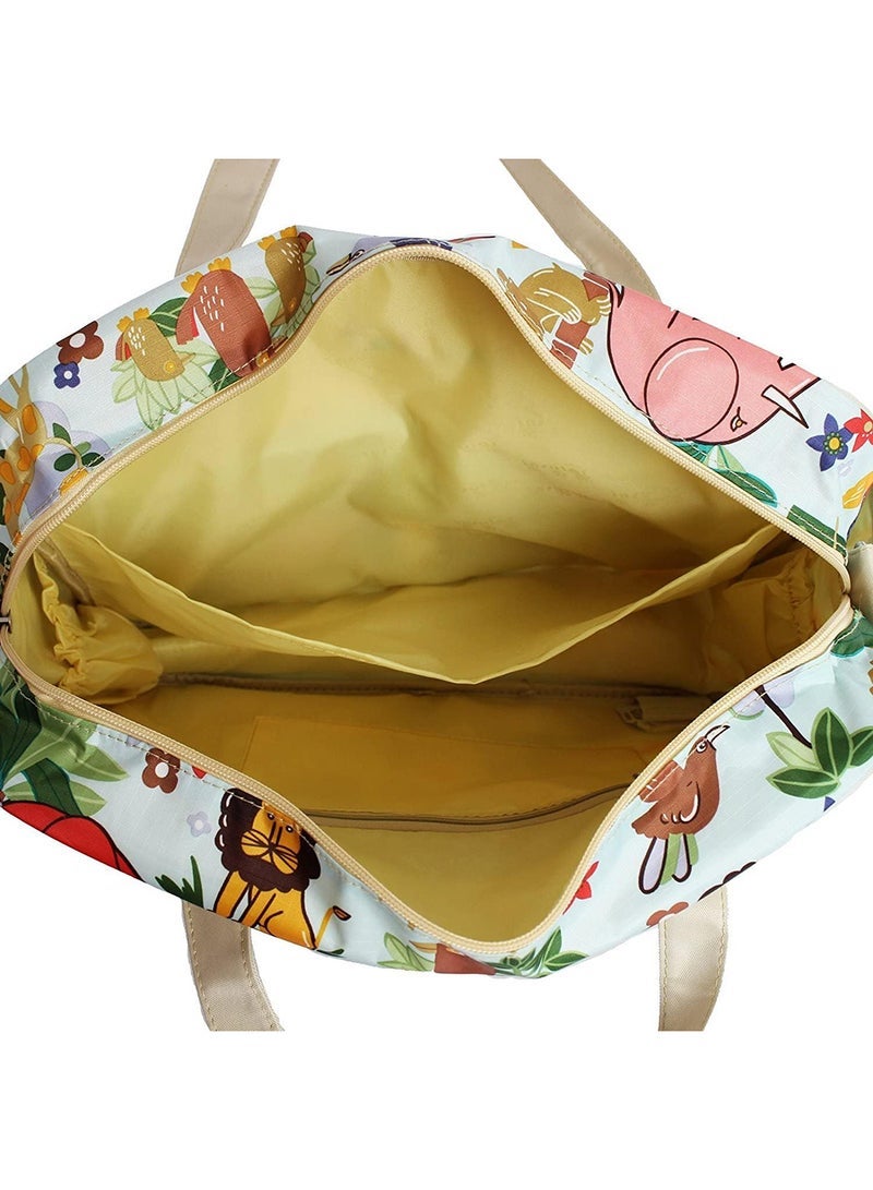 ANSOLAR Multifunctional Animal Print Travel Nappy Bag With High-Quality Material - Image 3