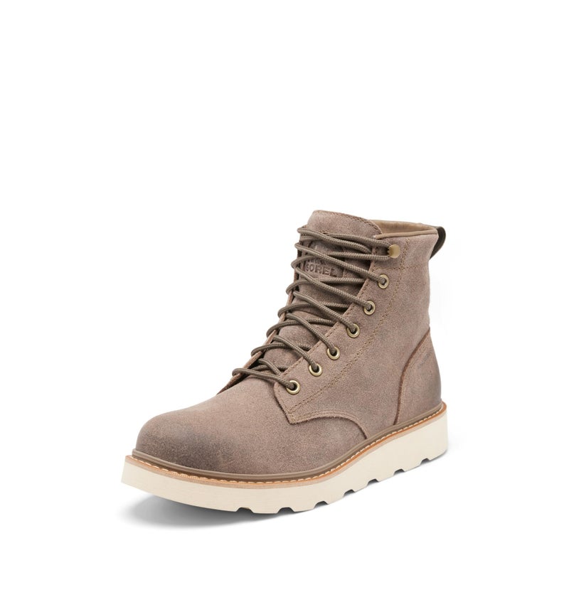 SOREL Men's Slabtown 62 Six Waterproof Boot - Wet Sand, Bleached Ceramic - 9 - Image 1