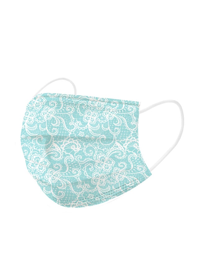 50-Piece Printed Design Disposable Face Masks - Image 2