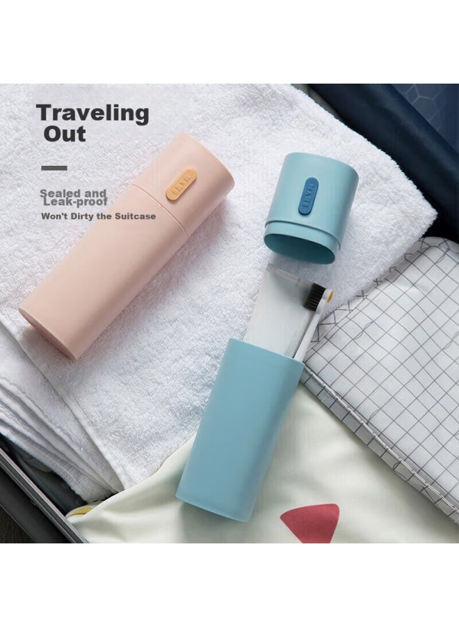 Forty thousand kilometers 40,000 Km Travel Mouthwash Cup, Toothbrush Cup, Dental Tools, Toothbrush Cup, Tooth Tray, Portable Toiletry Set, Toothpaste And Toothbrush Box Sw7172 - Image 4