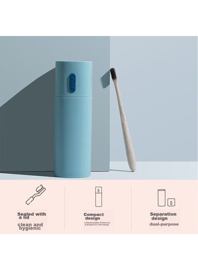 Forty thousand kilometers 40,000 Km Travel Mouthwash Cup, Toothbrush Cup, Dental Tools, Toothbrush Cup, Tooth Tray, Portable Toiletry Set, Toothpaste And Toothbrush Box Sw7172 - Image 2