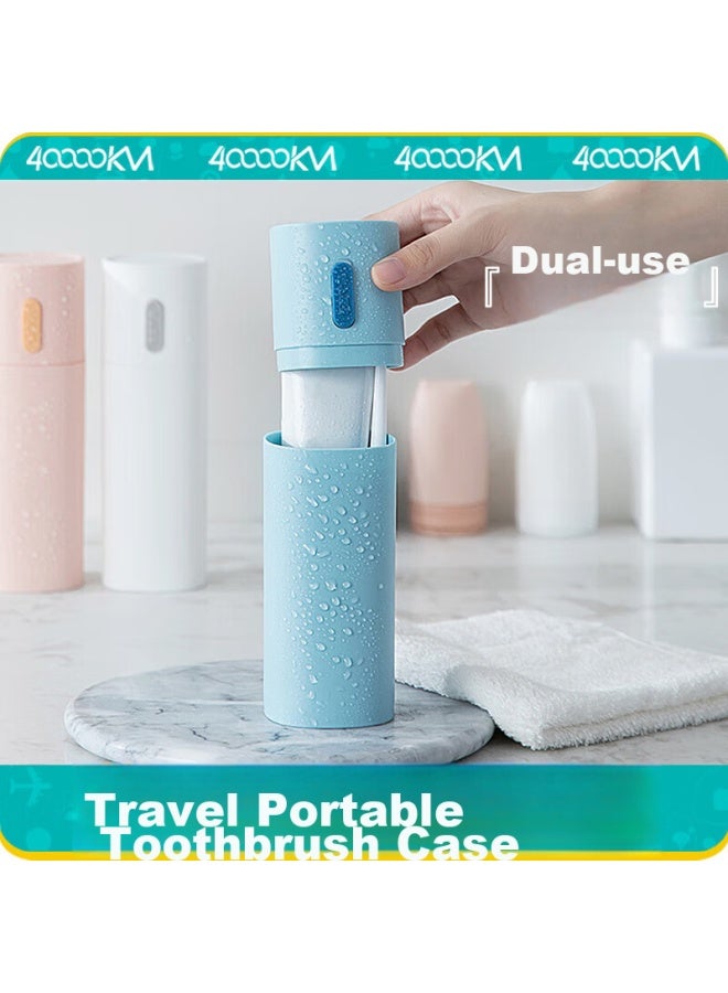 Forty thousand kilometers 40,000 Km Travel Mouthwash Cup, Toothbrush Cup, Dental Tools, Toothbrush Cup, Tooth Tray, Portable Toiletry Set, Toothpaste And Toothbrush Box Sw7172 - Image 1
