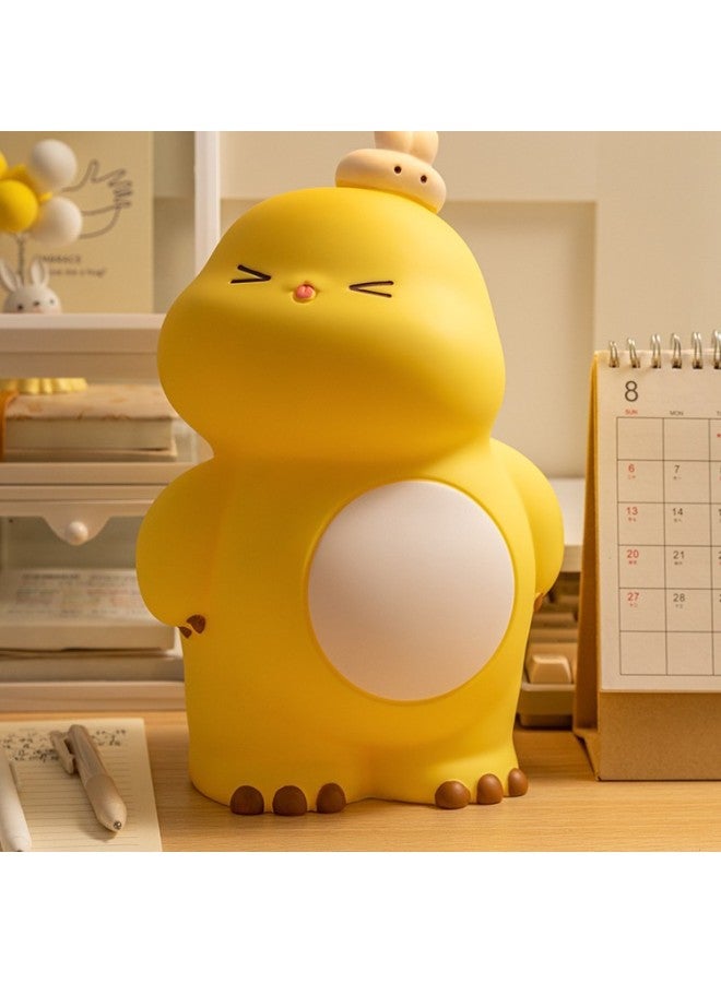 Year Of The Dragon Piggy Bank 2024 Only Can't Enter Adults Children Boys And Girls Can't Fall Bad Piggy Bank-Color:Cute Dudu Dragon [green] Large + Inspirational Learning Photo Frame - Image 2
