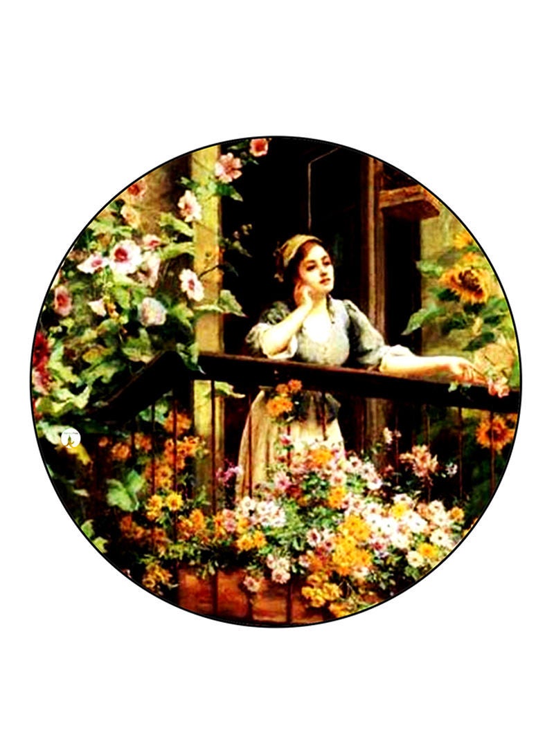 RKN Vintage Art Printed Fridge Magnet Multicolour - Image 2