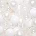 TRENDPLAY Plastic Balls for Ball Pits Pack of 100 Hollow Balls Safe and Exciting Playtime Perfect for Toddler Baby PoolsPartyFestival Decoration Pearl White White Clear - Image 3
