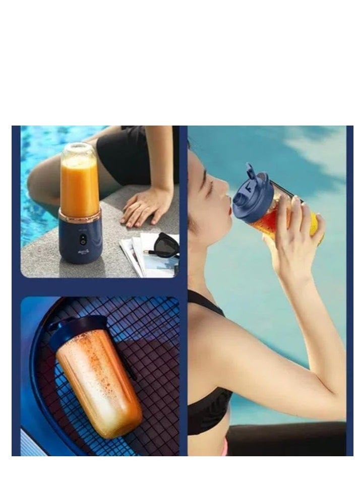 سبيس شوب - خلاط محمول يمكن شحن جميع الفواكه والخضروات والثلج بواسطة أي جهاز USB - Image 1