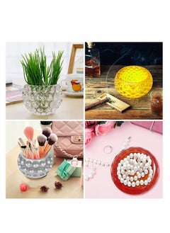 SYOSI 2 PCS Tea Candle Holder Resin Silicone Mold Epoxy Casting Wishing Bowl Used For Diy Jewelry Storage Box Handicraft  - Image 3