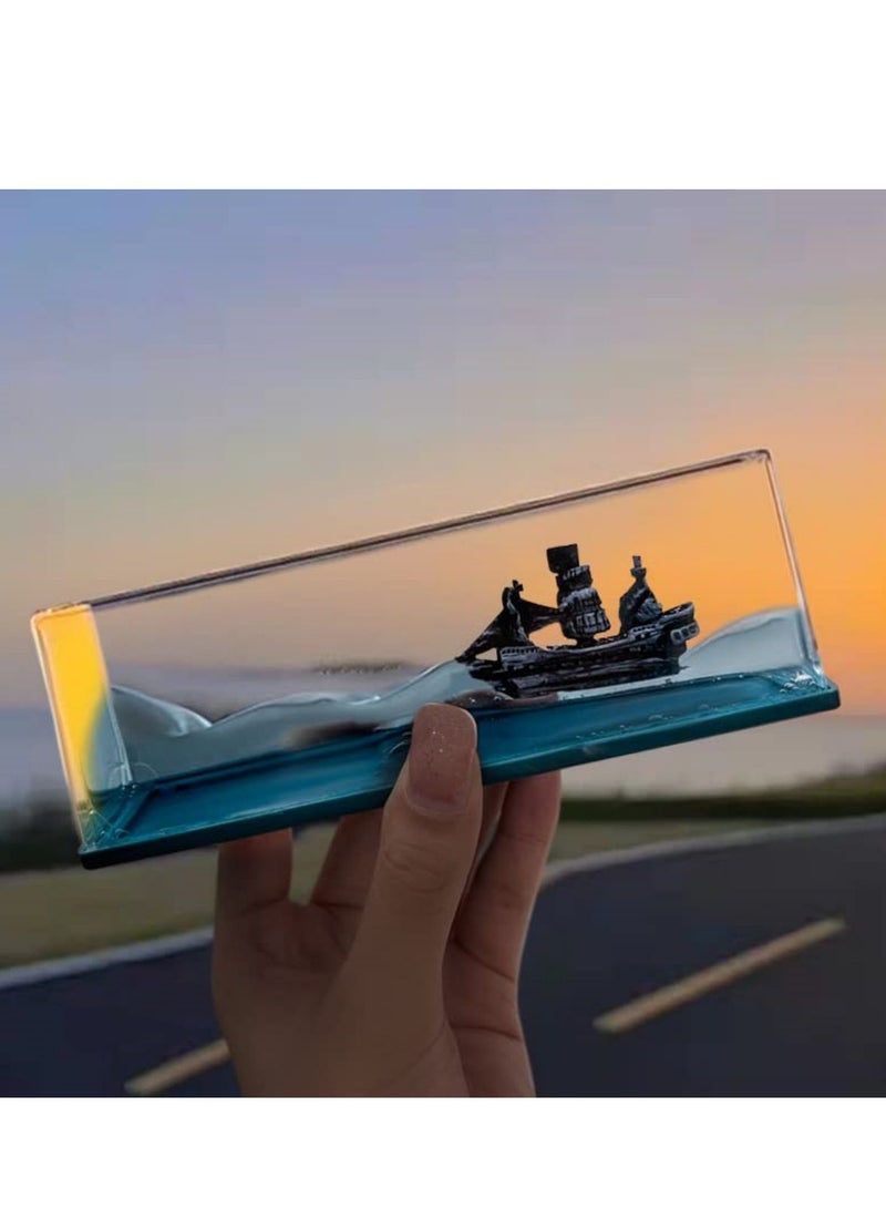 Cool Baby COOLBABY Cruise Ship Fluid Drift Bottle Toy - Image 2