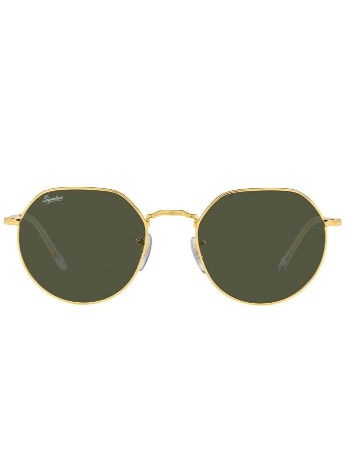 سيجنتشر نظارة جاك الشمسية - 3565 جولد 53 - مقاس العدسة: 53 ملم - ذهبي - Image 1