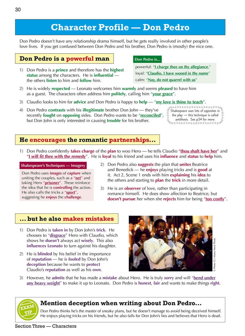 null - GCSE English Shakespeare Text Guide - Much Ado About Nothing includes Online Edition & Quizzes - Image 1