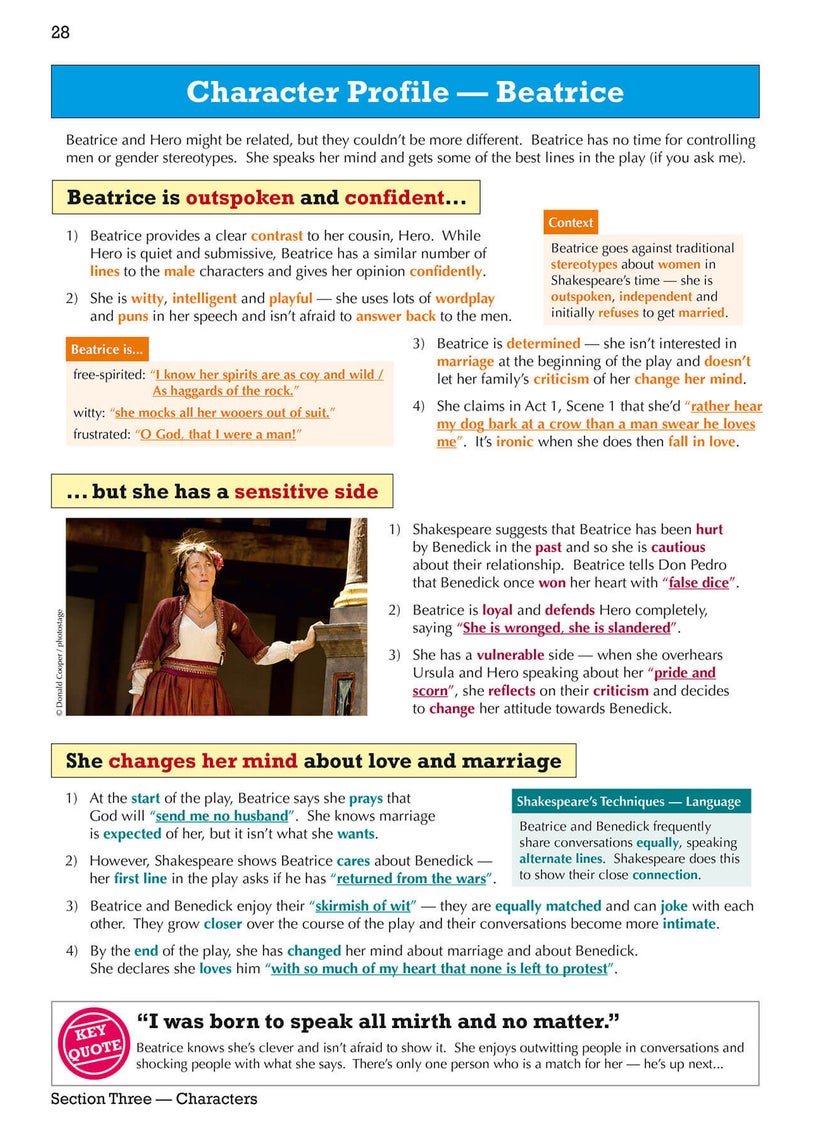 null - GCSE English Shakespeare Text Guide - Much Ado About Nothing includes Online Edition & Quizzes - Image 1