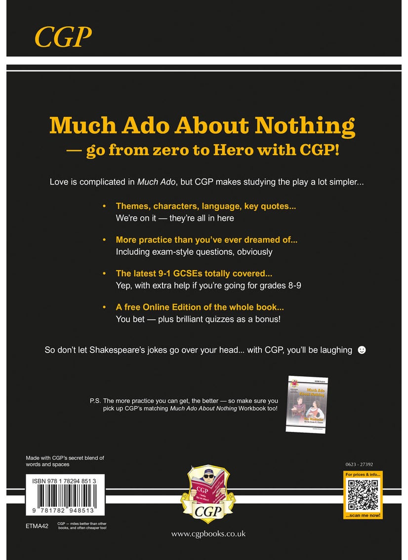 null - GCSE English Shakespeare Text Guide - Much Ado About Nothing includes Online Edition & Quizzes - Image 1
