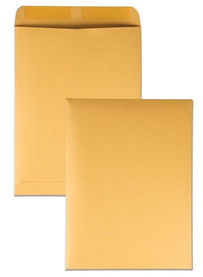 Quality Park Quality Park 41467 Quality Park Catalog Envelopes Heavyweight/Gummed 9X12 28Lb Kraft 100/Box - Image 1