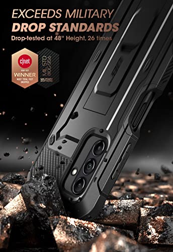 SUPCASE Unicorn Beetle Pro Series for Samsung Galaxy A14 5G Case 2022 Release FullBody Rugged Holster Case with Builtin Screen Protector Black - Image 3