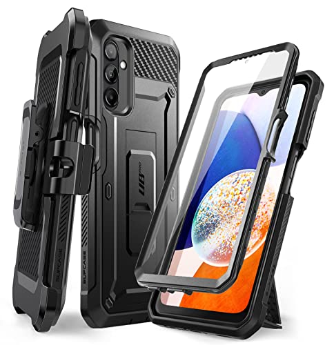 SUPCASE Unicorn Beetle Pro Series for Samsung Galaxy A14 5G Case 2022 Release FullBody Rugged Holster Case with Builtin Screen Protector Black - Image 1