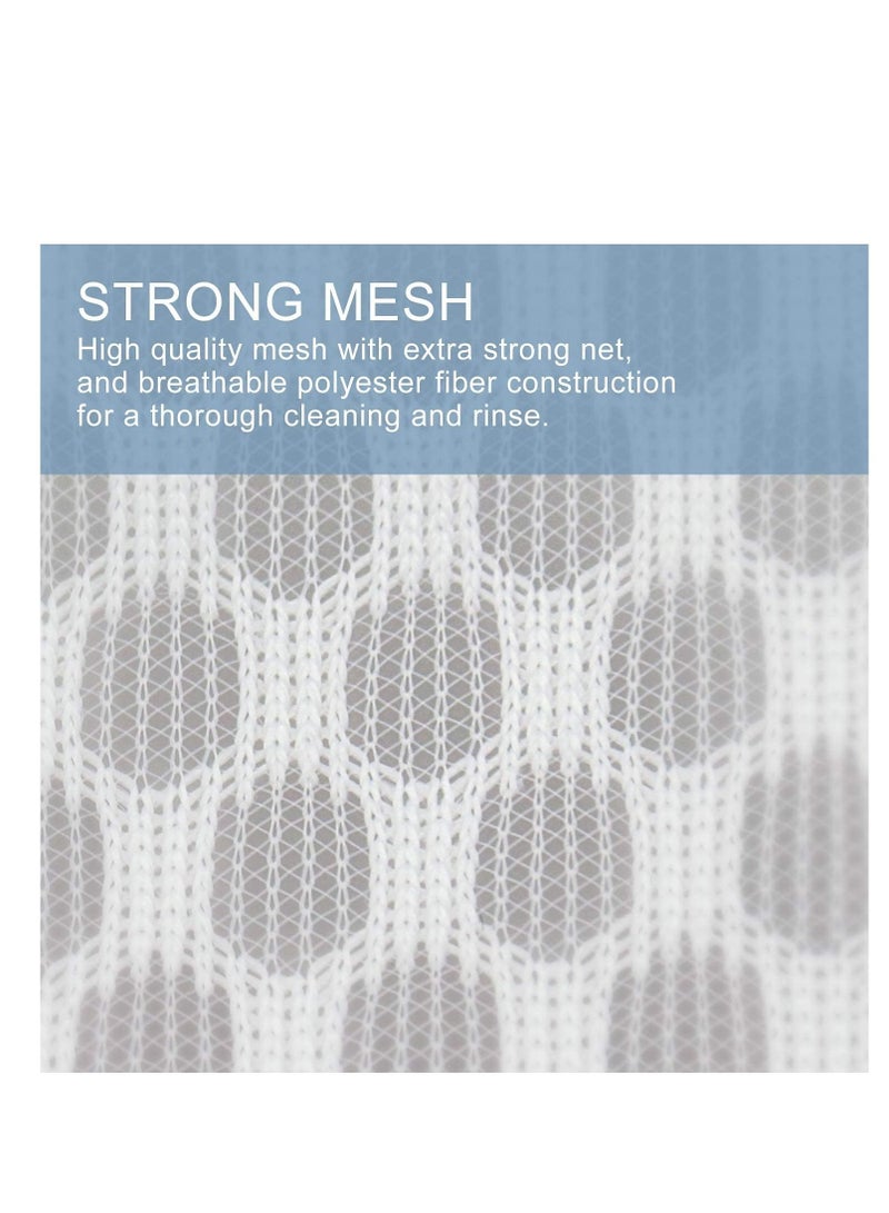 SYOSI 3pcs Durable Honeycomb Mesh Laundry Bags for Delicates (1Large 20x24“, 1Medium 16x20”, 1Small12x16“) - Image 2