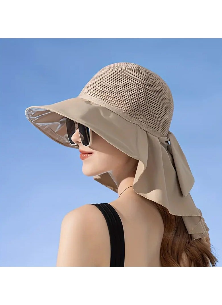 Goolsky Wide Brim Sun Hats For Women Summer UV Protection Hat Packable Perfect For Beach Fishing Garden Hiking  - Image 4