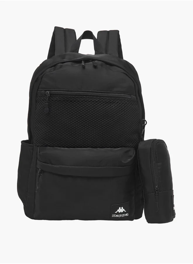 كابا Logo Print School Backpack and Pencil Pouch Set - 45x34x14 cm