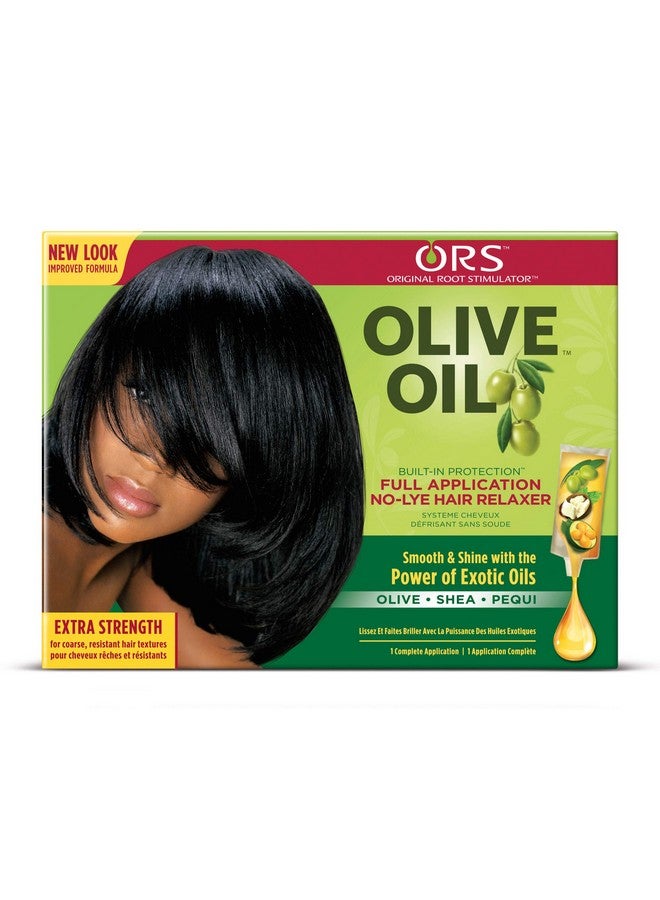 Organic Root Stimulator Olive Oil No Lye Relaxer Kit Extra