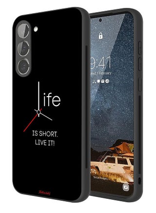 Samsung Galaxy S23 Plus 5G Protective Case Cover Life Is Short Live It - pzsku/Z529FDE3EE6DC2067B90EZ/45/_/1737983926/b33385f0-0a09-44e5-9b3b-0778b16faf38