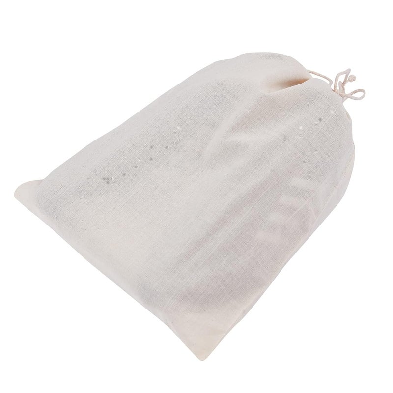 Dcluttr Shoe Bag for Travel - Cotton Shoe Cover for Storage. Odour Resistant Shoe Bags for Storage at Home. Washable and resuable Shoe Cover for Travelling. Pack of 6 Shoe Storage Bags - Image 5